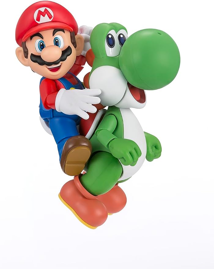Figurilla de Yoshi de Super Mario, Tamashii Nations, 15+ miniatura 5