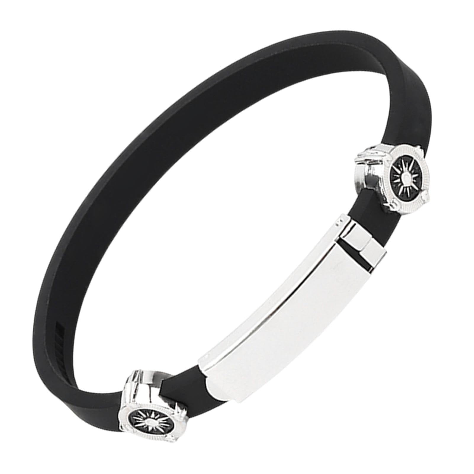 Pulsera antiestática de silicona, correa de muñeca antiestática impermeable