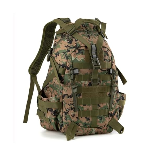 35L-Military-Tactical-Backpack-Army-Backpack-Molle-Bug-Out-Bag-Assault-Pack-Outdoor-Camping-Hunting-Trekking-Daypack-Jungle-Digital ETWBO 35L Military Tactical Backpack Army Backpack Molle Bug Out Bag Assault Pack Outdoor Camping Hunting Trekking Daypack (Jungle Digital)