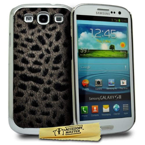 Accessory Master Black Leopard Hard Case for Samsung Galaxy S3 i9300
