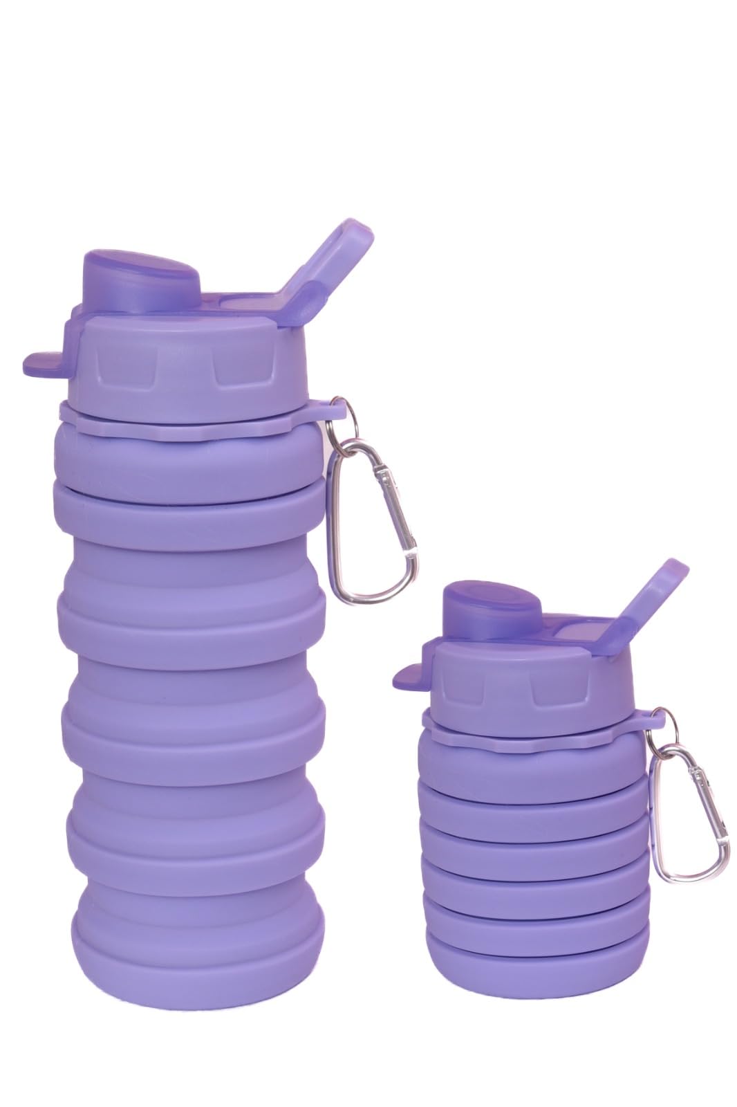 Portable Foldable Water Bottles Compact Reusable for Travel Sports and Outdoors for Kids and Adults