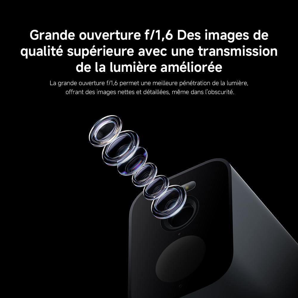 XIAOMI Outdoor Camera BW300 | Qualité 2K Super HD | Vision Nocturne Couleur & Sirène | Caméra de Surveillance Étanche IP67 & Détection IA