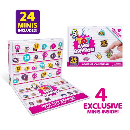 image for 5 Surprise Toy Mini Brands Limited Edition Advent Calendar by ZURU wit