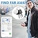 Tracker Tag 4 Packs Bluetooth Tracker, Smart Tag Locator Tracking Device, Keys Finder and Item Locator,Air Tracker Item Finders with Find My(iOS Only) Track Your Keys,Wallet,Luggage,Pets and Bag
