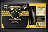 New Stamina Spring Honey (12 Single-Serve Honey Sachets) bl