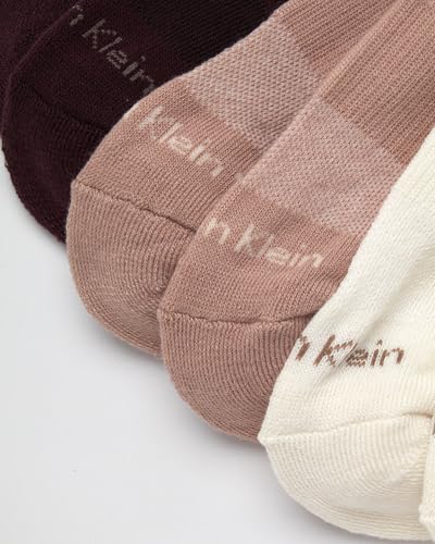 Image of Calvin Klein Womens Quarter Socks - 6 Pack Athletic Performance Cushioned Ankle Socks for Women for Running and Workout