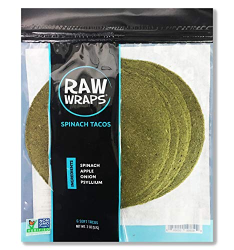 Raw Wraps Spinach Soft Taco