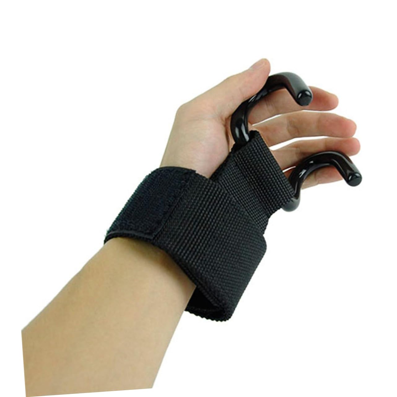 Paire de sangles de poignet pour entraînement de gym, crochet de levage, crochet de levage pour fitness, protège-mains