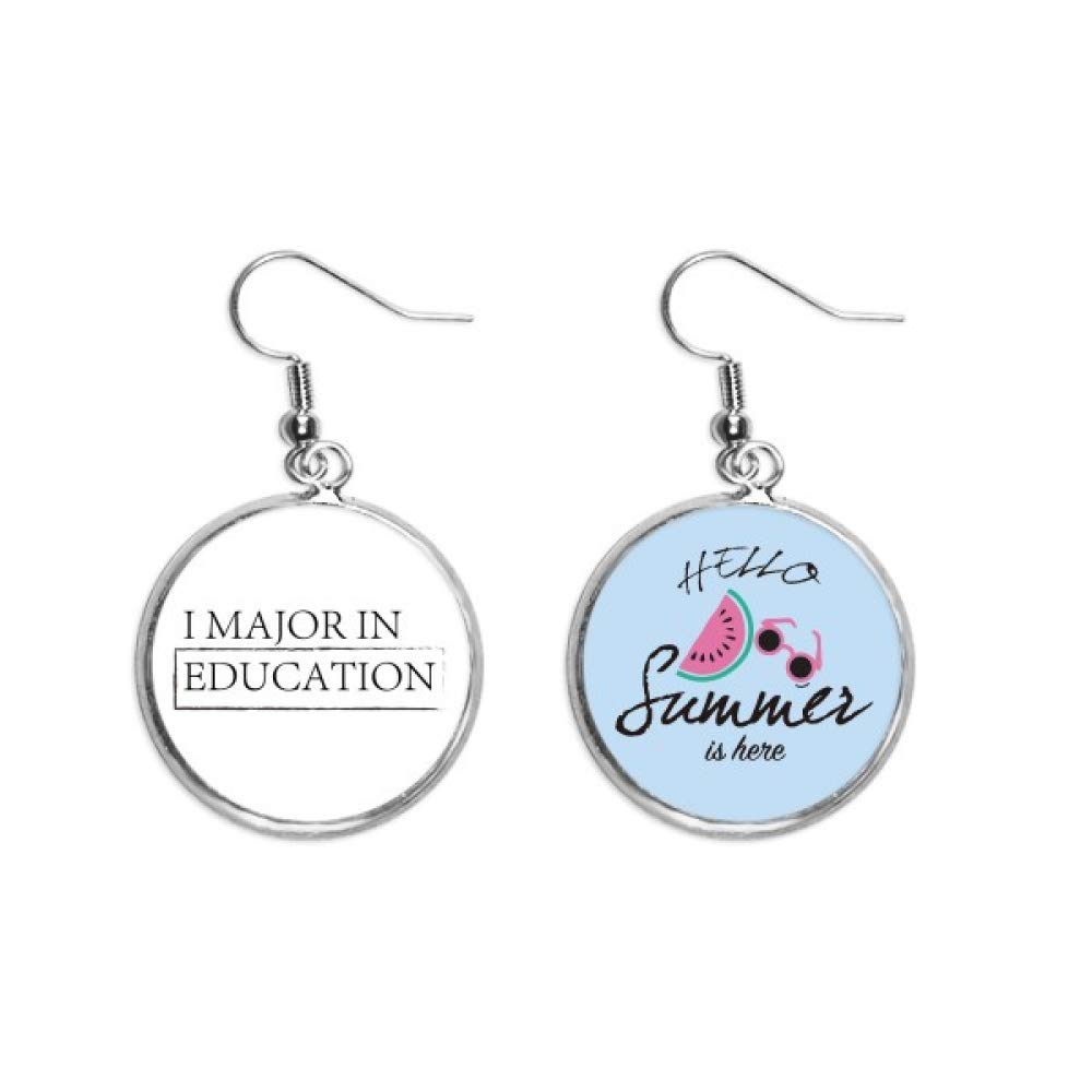 Pendientes de sandía el regalo divertido de joyería para amigas 5