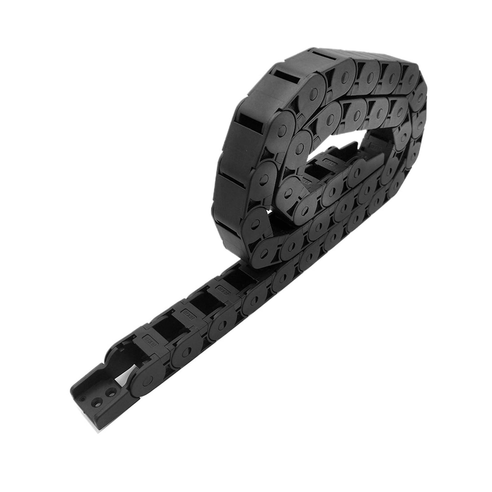 Schleppketten 1 stück 1 Meter 15 Serie Schleppkette for CNC Werkzeuge Halbgeschlossene Art Innenöffnung(R48,15x50 mm)
