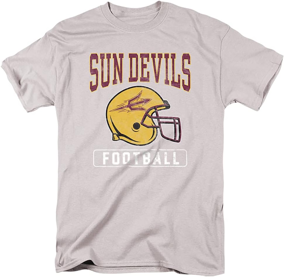 Arizona State University Official Football Helmet Unisex Adult T Shirt