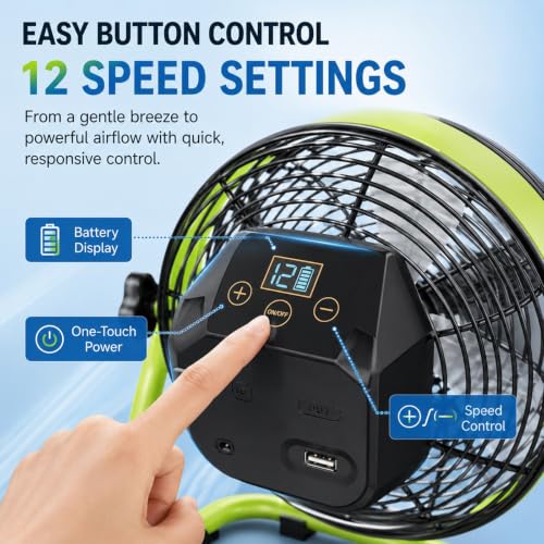 Ventilador solar de metal de 16 pulgadas de alta resistencia con panel de 20W 4