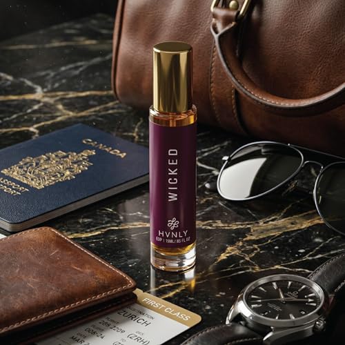 Image of HVNLY Wicked Eau De Parfum For Men | Long Lasting Luxury Perfume |Orange Blossom, Bergamot, Lemon | Best Gift For Anniversary, Birthday, Wedding | Office Wear, Casual Wear | 15 ml