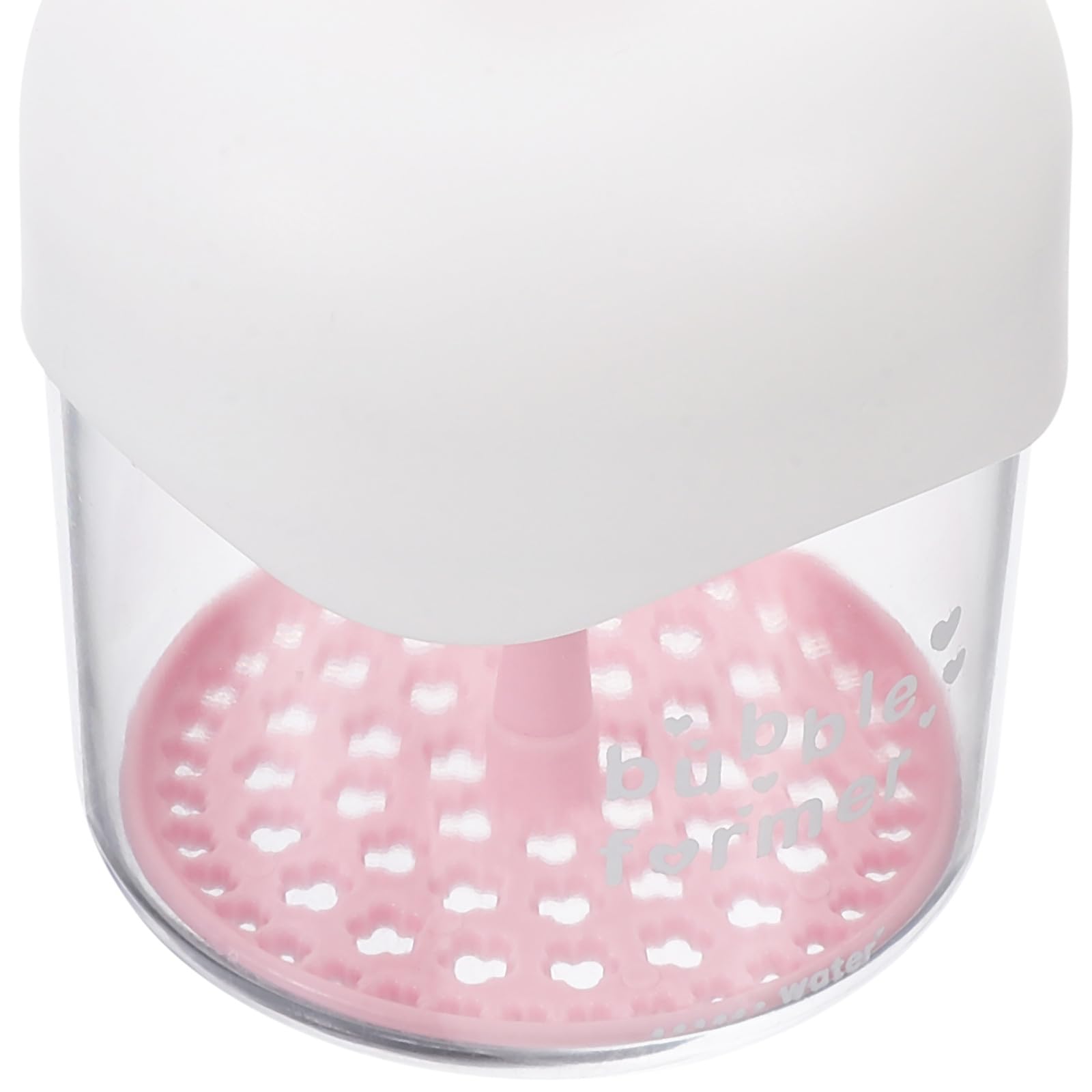 VICASKY Gorgogliatore Trasparente per Detergente Schiumogeno Viso in Plastico, Facile da Usare, Pulizia Profonda, per Viaggi All'aperto