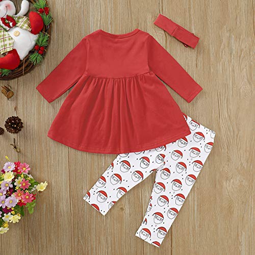Image of Baby Girl Clothes Infant Toddler Clothes Fall Winter Outfit Clothing Set | Baby Girl Tops Pants Set, Long Sleeve Infant Clothes, Baby Girl Stuff, Toddler Stuff, Girls Clothing Set, Gift