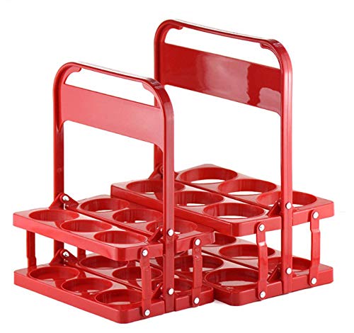 Casier À Vin Vin Bière De Stockage En Plastique Panier Pliant Porte-Boissons Rack Bar Supermarché Boissons Affichage Paniers Bouteille Vide