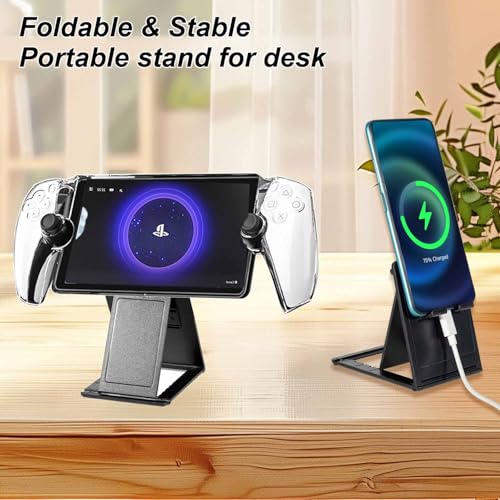 image for YOOWA Accessories Bundle for Ps Portal - Black Accessory kit for Plays