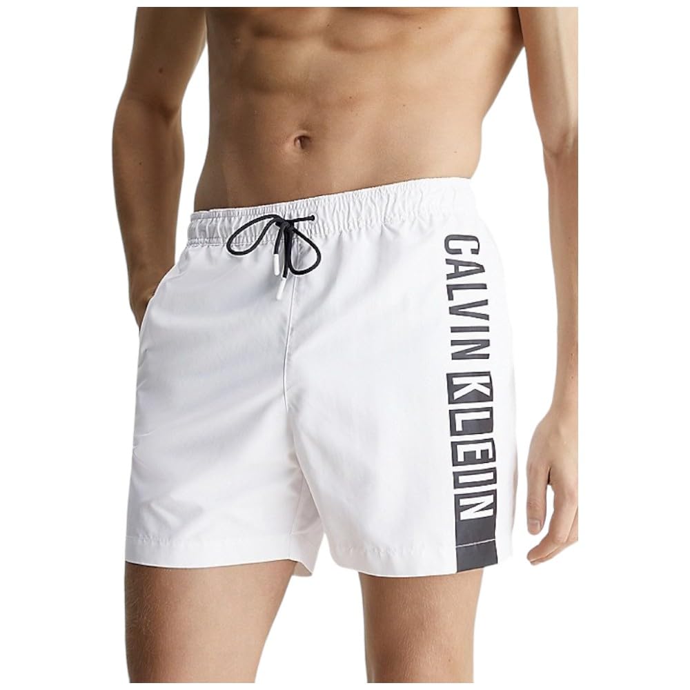 Calvin Klein Bañador Hombre Medium Drawstring Pernera Media