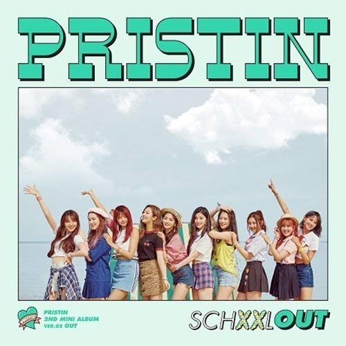CD PRISTIN SCHXXL Out Mini Album K-pop officiel avec poster et livret