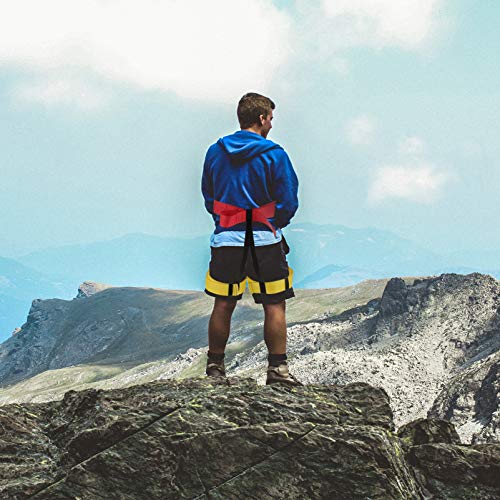 BESPORTBLE Meio Corpo Escalada Arnês Cinto de Segurança Cinto De Proteção Da Cintura para Montanhism