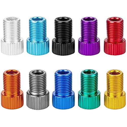 HZJD 10pezzi adattatori per valvole Presta