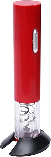 Miniatura 5 de DOONARCES Abrebotellas de vino eléctrico negro, abridor automático de botellas de vino eléctrico con batería Sacacorchos de acero inoxidable con