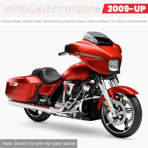 Image of Rear Saddlebag Guard Crash Bar Bracket Kit Fit For Harley Touring Street Glide Road King Road Glide Electra Glide Ultra Limited CVO Black Motorcycle Bumpers 2009-2023