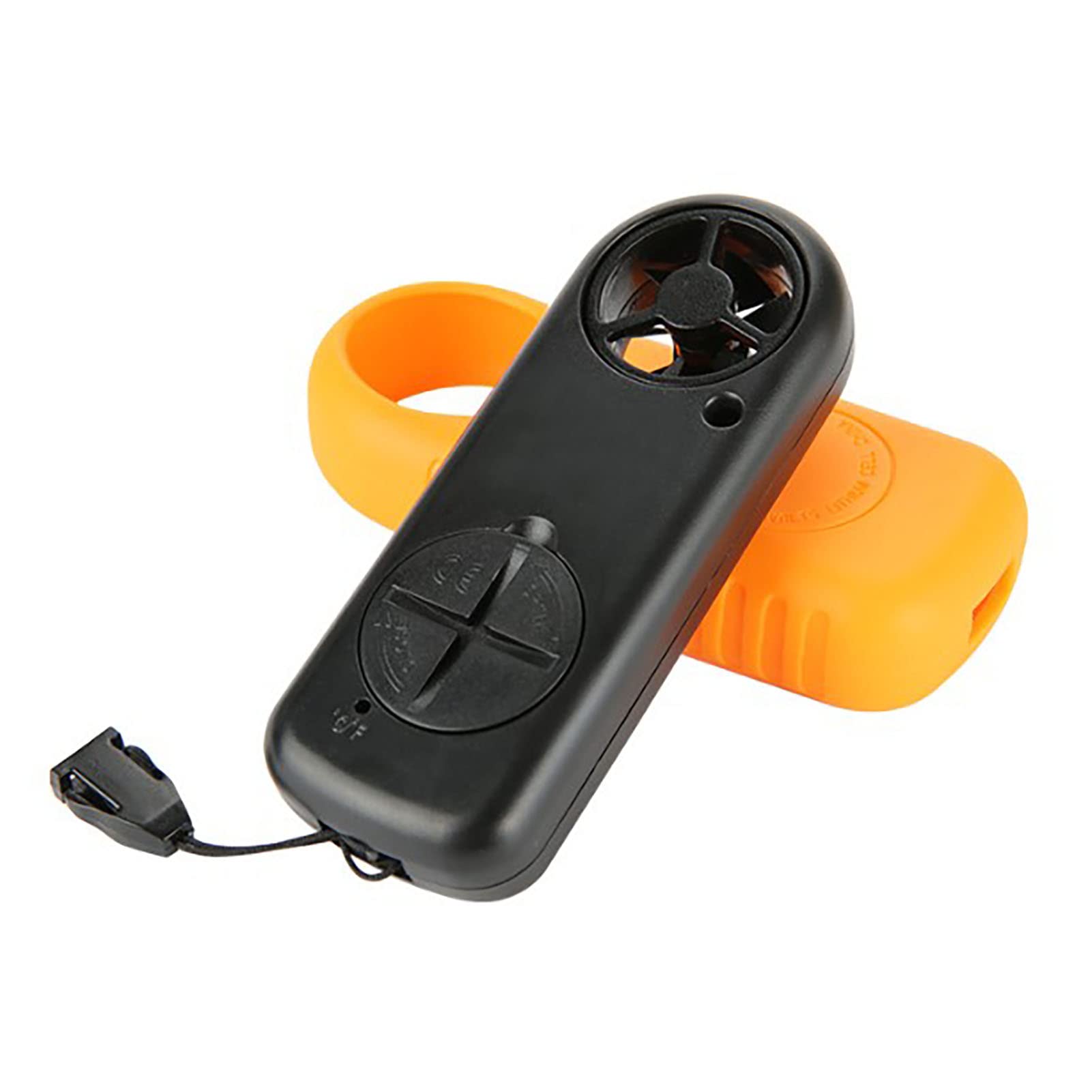 Tragbarer Windgeschwindigkeitsmesser Digitaler Anemometer zur Messung von Windgeschwindigkeit und Temperatur