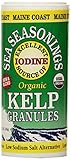 Maine Coast Sea Vegetables Kelp Granules Blend | Organic Seaweed Snacks | Sustainably Harvested | Low Sodium Salt Alternative | Rich in Iodine & Minerals | Ideal for Soups, Salad | 1.5 oz (Pack of 1)