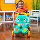 Bright Starts, Stroll ’n Roll 2 - in - 1 Ballspielwagen - Elefant mit Lichtern und Musik, Unisex, 6 Monate und Mehr