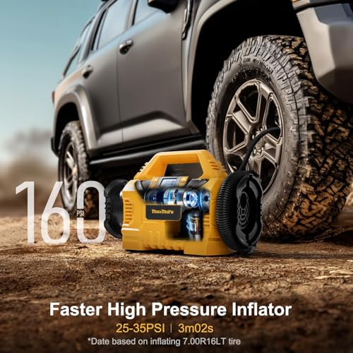 MaxMore Portable Tire Inflator for DeWalt 20V