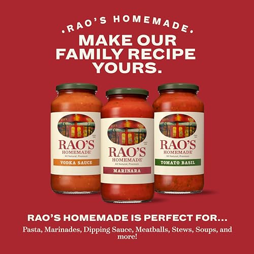Image of Rao's Homemade Tomato Herb Sauce, 24 oz, Tomato Sauce, All Purpose, Keto Friendly Pasta Sauce, Premium Quality Tomatoes from Italy (Pack of 2)