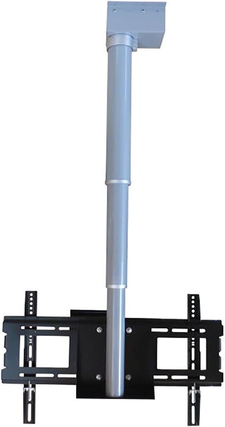 Soporte de Pared para TV, Soporte de Techo eléctrico con Control Remoto, Tapa abatible de 90°, Apto para Pantallas LED de 26 a 75 Pulgadas (1200)