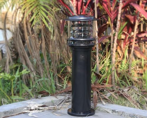 Lampe d'extérieur étanche avec poteau résistant aux intempéries