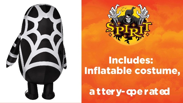 Disfraz Inflable Fall Guys Telarañas Niño Talla L/XL miniatura 3