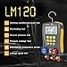 BELEY AUTOOL Refrigeration Digital Manifold HVAC System Gauge Set, High-Precision Vacuum Pressure Temperature Leakage Tester Dignostic Meter Kit