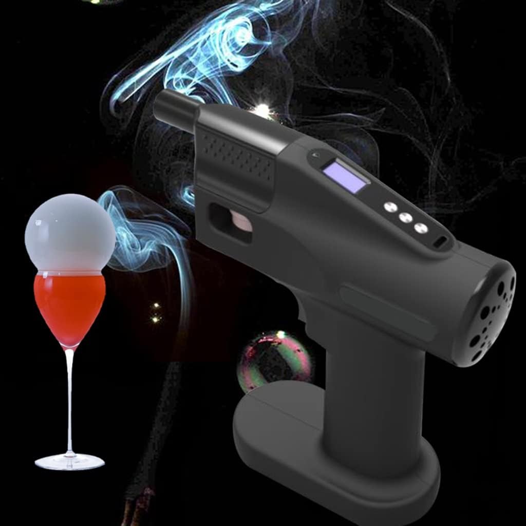 GYQZC Smoke Gun Bubble Cocktail Portable Handheld Cold Smoking Gun