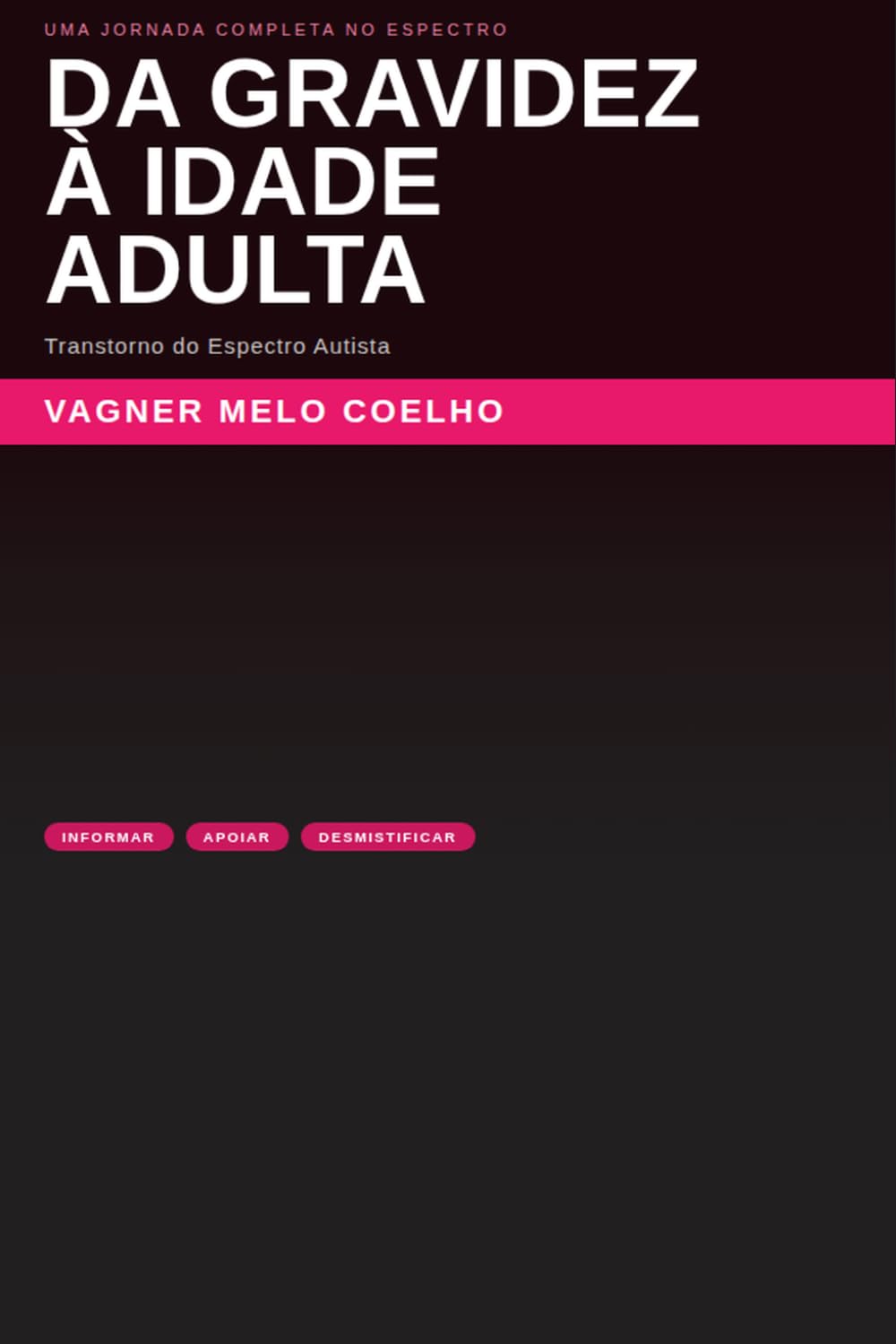 AUTISMO: UMA JORNADA, DA GRAVIDEZ À IDADE ADULTA: Transtorno Do Espectro Autista