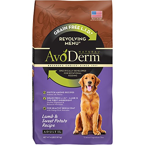 AvoDerm Natural Revolving Menu Dry & Wet Dog Food For Rotational Feeding, Food Intolerance and Sensitivities