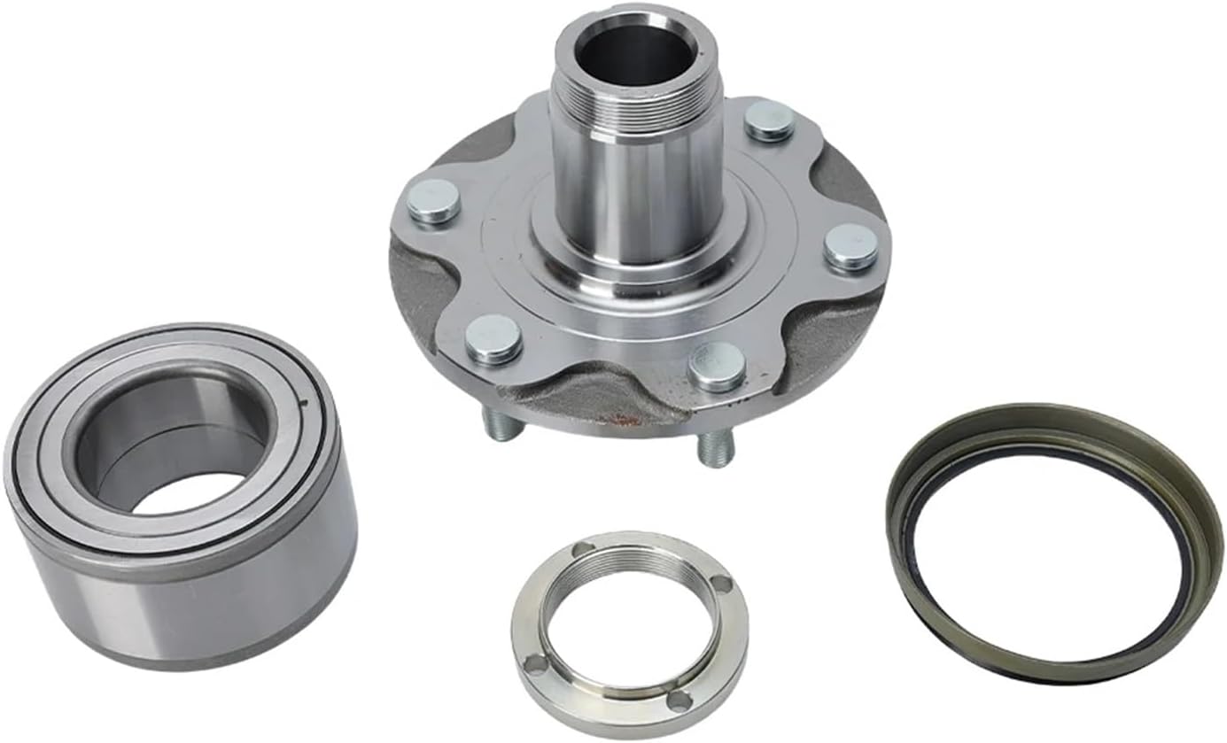Front Wheel Bearing Hub Lock Nut Seal,Compatible For Toyota 4 Runner Tundra 2WD 1996-2007 Car Accessories Wheel Hub NT517011 WH5170112W