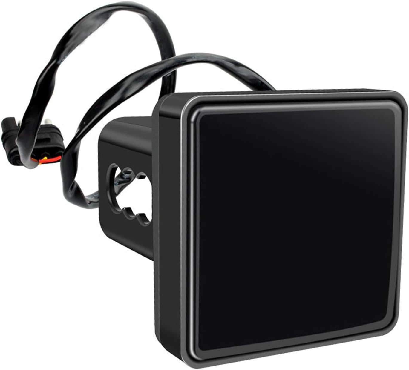 ALINREDBX 15 LED Trailer Hitch Cover Brake Light Tow Rear Tail Lights Cover with 2