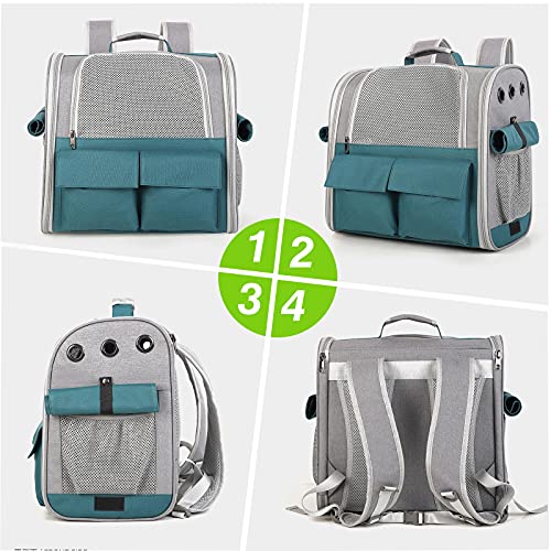 PETCUTE Zaino per Cani Gatti, Zaino Gatto Cane