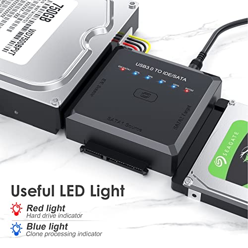 Adaptador SATA/IDE a USB 3.0 con cable USB a SATA miniatura 6
