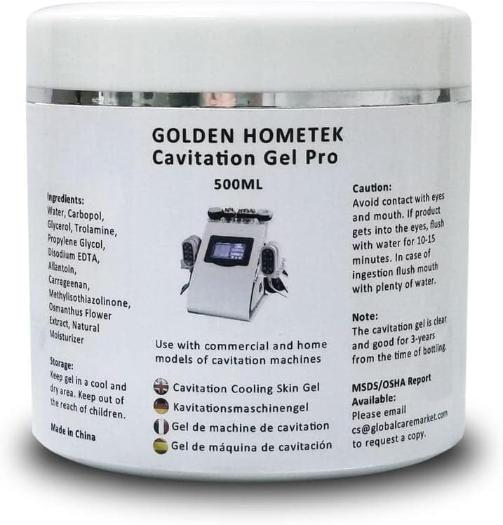 Preparation Gel Conductive Gel for use with RF Facial Firming and