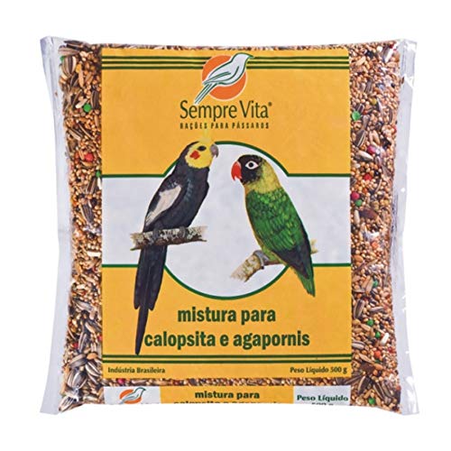 RAÇÃO PARA CALOPSITA E AGAPORNIS- 2 SACOS DE 10KG = TOTAL 20 KG