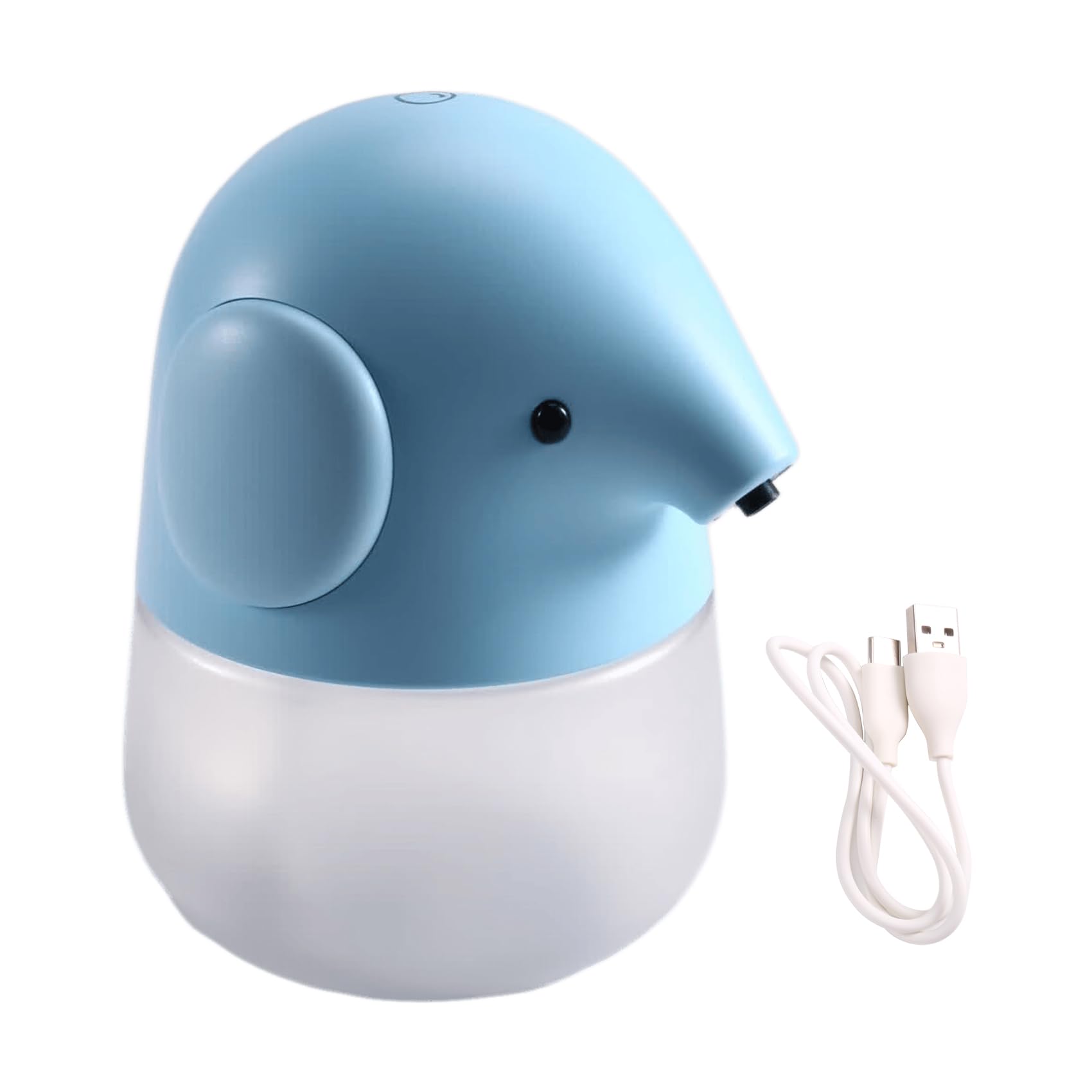 Hndhbfgrt Foam Soap Dispenser Cute Kids Touchless Hand Soap Dispenser 300ml Foam Soap Dispenser Waterproof Foam Soap Dispenser for Bathroom