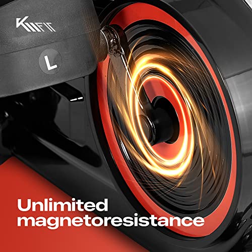 KM Fit Leg Trainer met LCD Display & APP | Hometrainer | Mini Elliptische Trainer | Crosstrainer voor thuis en op kantoor | Traploos instelbare magnetische weerstand | Tot 100 kg | SilentBelt Systeem - Afbeelding 6