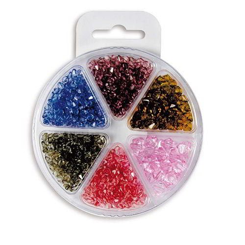 Perline perle trasparenti bigiotteria bracciali