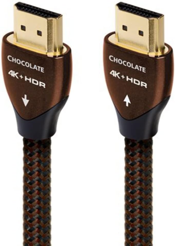 AudioQuest Chocolate Braided 1m (3.28 ft.) HDMI Cable