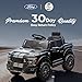 Hikiddo Licensed Ford Shelby F-150 24V Kids Ride on Toy, Electric Car for Kids with Remote Control, 400W Motors - Black